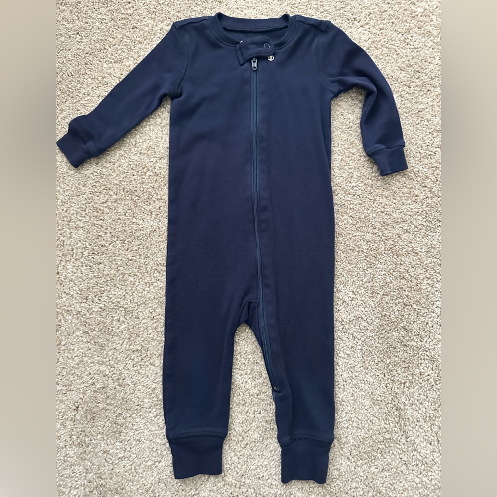 Primary Zippered Romper